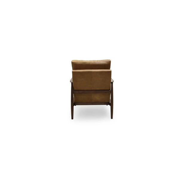 Moe's Home Collection Arturo Tan Leather Accent Chair