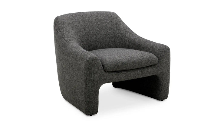 Moe's Home Collection Kenzie Shadowed Grey Accent Chair