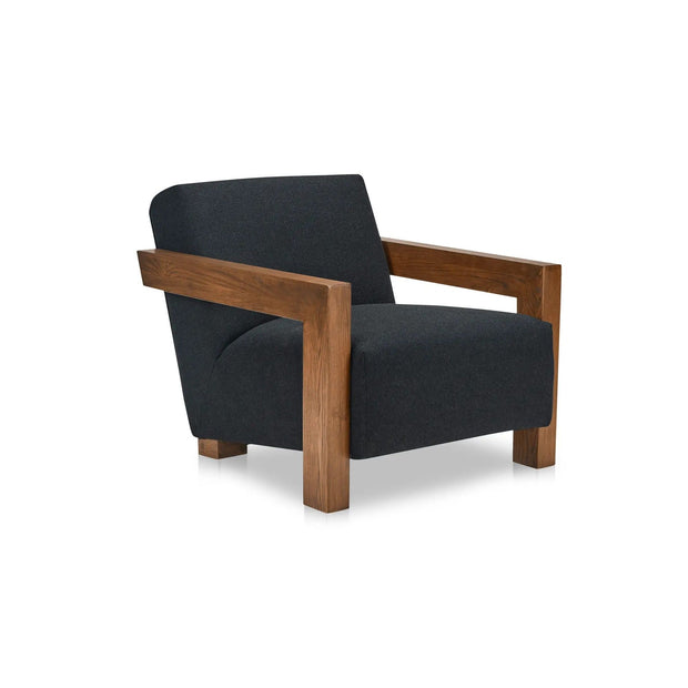 Moe's Home Collection Garnet Charcoal Lounge Chair