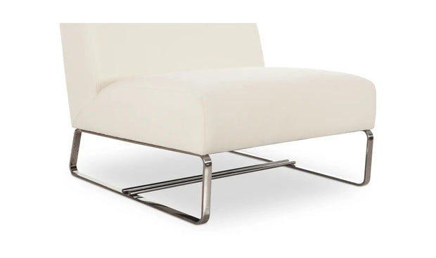 Moe's Home Collection Jules Off White Outdoor Accent Chair