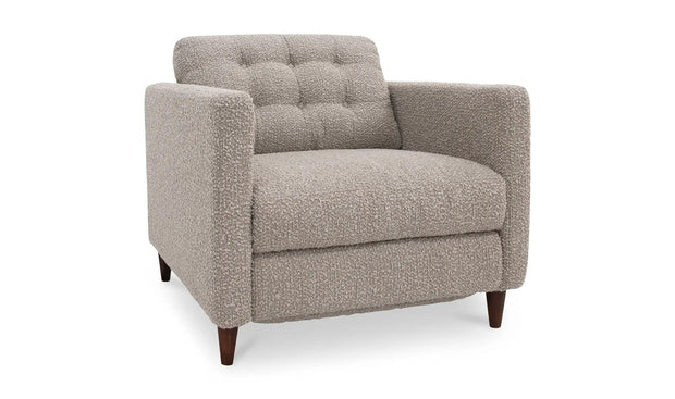 Moe's Home Collection Bridgers Warm Grey Power Recliner Chair