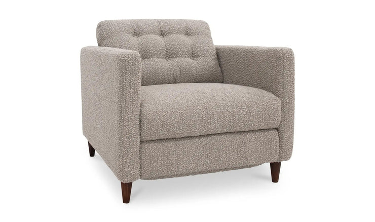 Moe's Home Collection Bridgers Warm Grey Power Recliner Chair