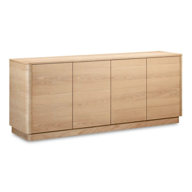 Moe's Home Collection Round Off Natural Oak Sideboard