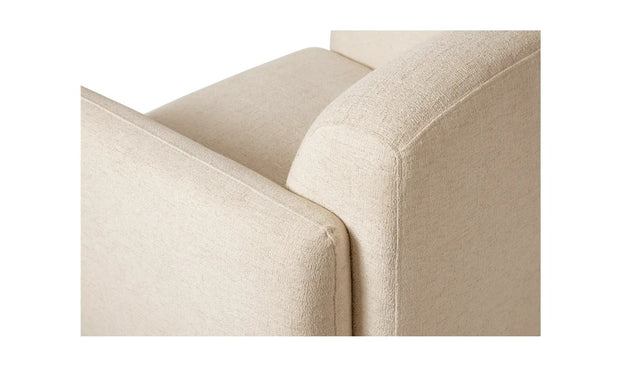 Moe's Home Collection Fallon Flecked Ivory Accent Chair
