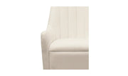 Moe's Home Collection Bowie White Swivel Chair