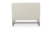 Moe's Home Collection Jules Flecked Beige Outdoor Accent Chair