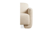 Moe's Home Collection Fallon Flecked Ivory Accent Chair