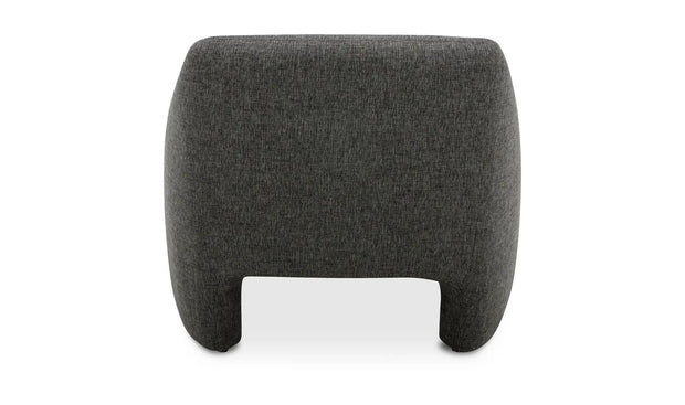 Moe's Home Collection Kenzie Shadowed Grey Accent Chair