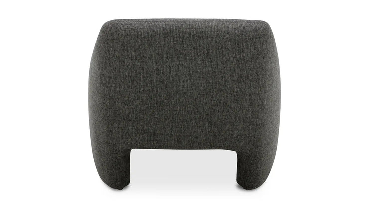 Moe's Home Collection Kenzie Shadowed Grey Accent Chair