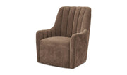 Moe's Home Collection Bowie Cool Brown Swivel Chair