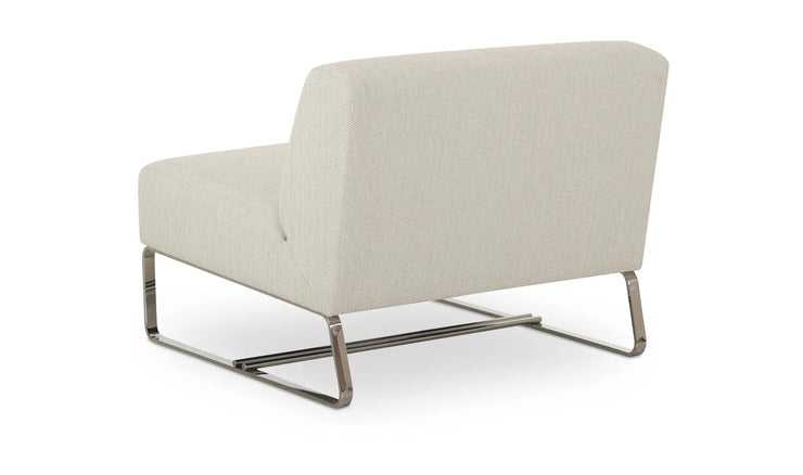 Moe's Home Collection Jules Flecked Beige Outdoor Accent Chair