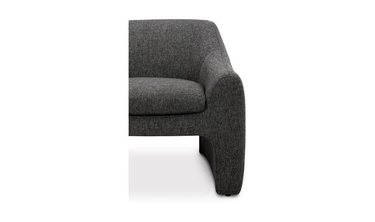 Moe's Home Collection Kenzie Shadowed Grey Accent Chair