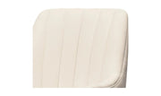 Moe's Home Collection Bowie White Swivel Chair