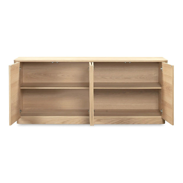 Moe's Home Collection Round Off Natural Oak Sideboard