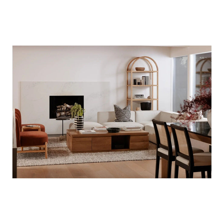 Moe’s Home Collection Eero Natural Bookcase