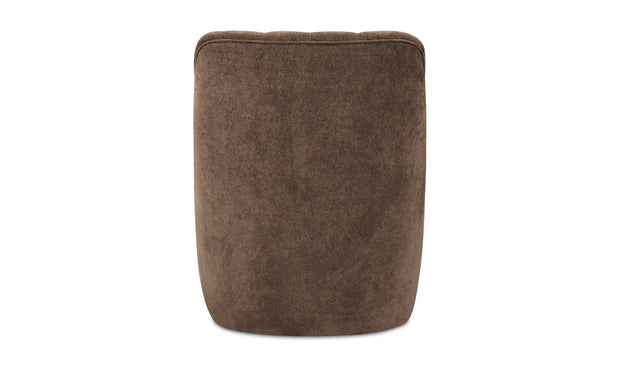 Moe's Home Collection Bowie Cool Brown Swivel Chair