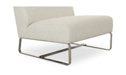 Moe's Home Collection Jules Flecked Beige Outdoor Accent Chair