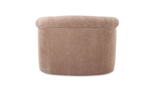 Moe's Home Collection Thora Blush Velvet Lounge Chair