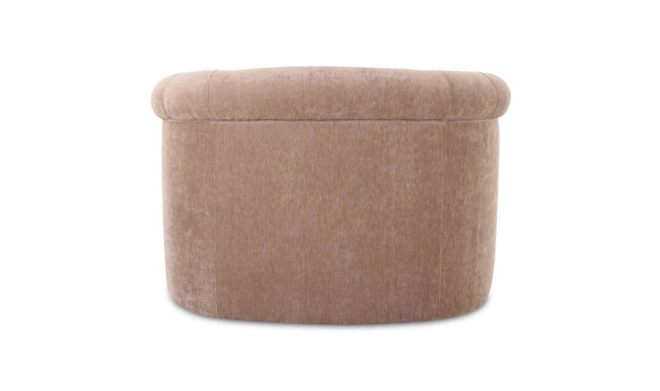 Moe's Home Collection Thora Blush Velvet Lounge Chair