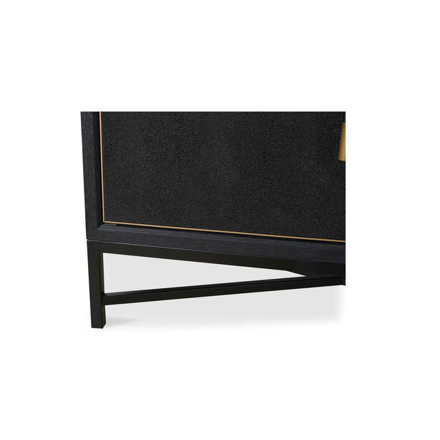 Moe's Home Collection Mako Black Shagreen Sideboard