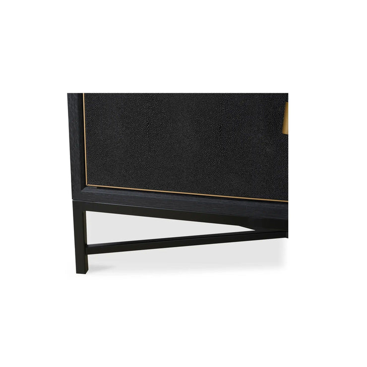 Moe's Home Collection Mako Black Shagreen Sideboard
