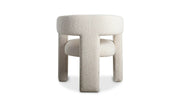 Moe's Home Collection Elo White Boucle Chair