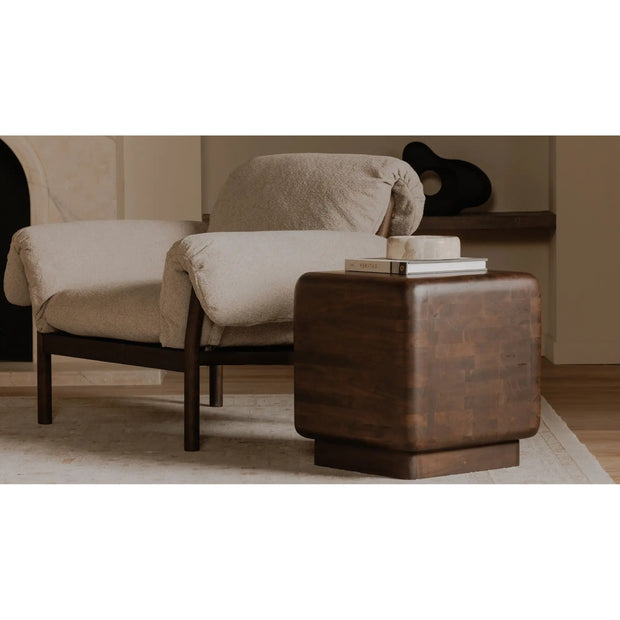 Moe's Home Collection Eton Dark Brown Side Table