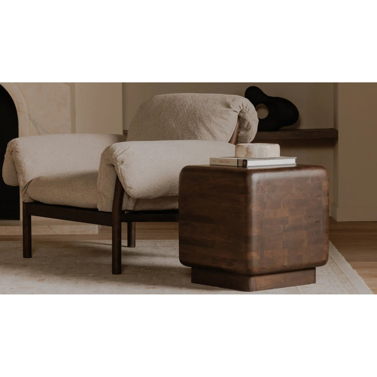 Moe's Home Collection Eton Dark Brown Side Table