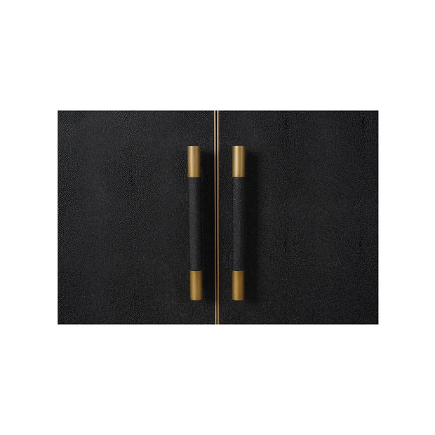 Moe's Home Collection Mako Black Shagreen Sideboard