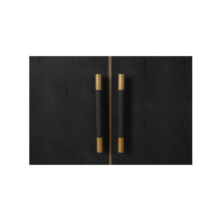 Moe's Home Collection Mako Black Shagreen Sideboard
