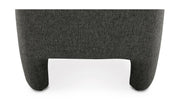 Moe's Home Collection Kenzie Shadowed Grey Accent Chair