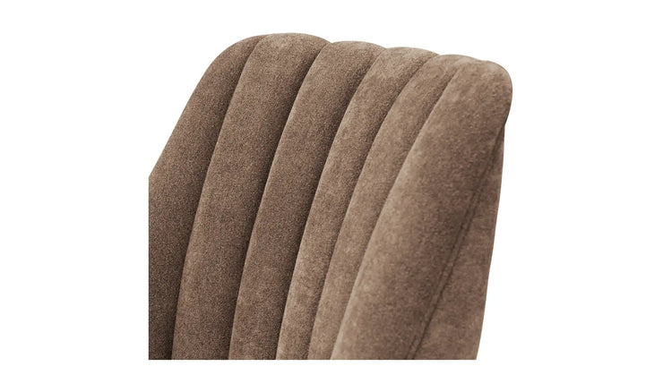 Moe's Home Collection Bowie Cool Brown Swivel Chair