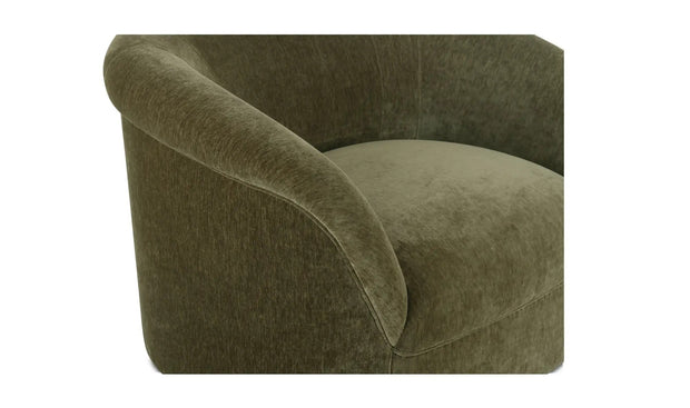 Moe's Home Collection Thora Dark Green Lounge Chair