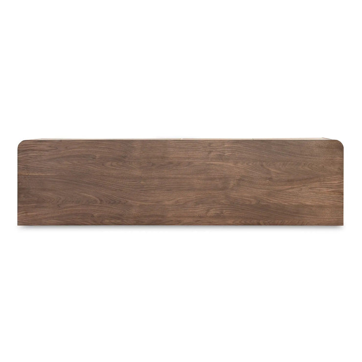 Moe's Home Collection Round Off Walnut Brown Sideboard