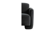 Moe's Home Collection Fallon Shadow Grey Accent Chair