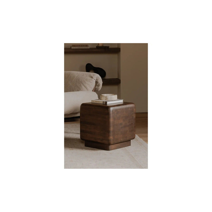 Moe's Home Collection Eton Dark Brown Side Table