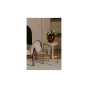 Moe's Home Collection Holli Travertine Side Table