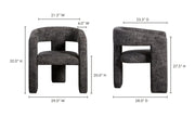 Moe's Home Collection Elo Black Chair