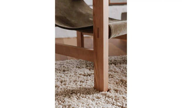 Moe's Home Collection Annex Cedar Green Lounge Chair