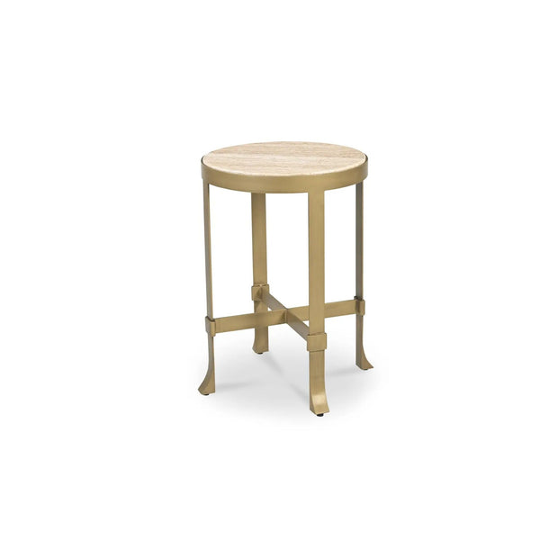Moe's Home Collection Holli Travertine Side Table