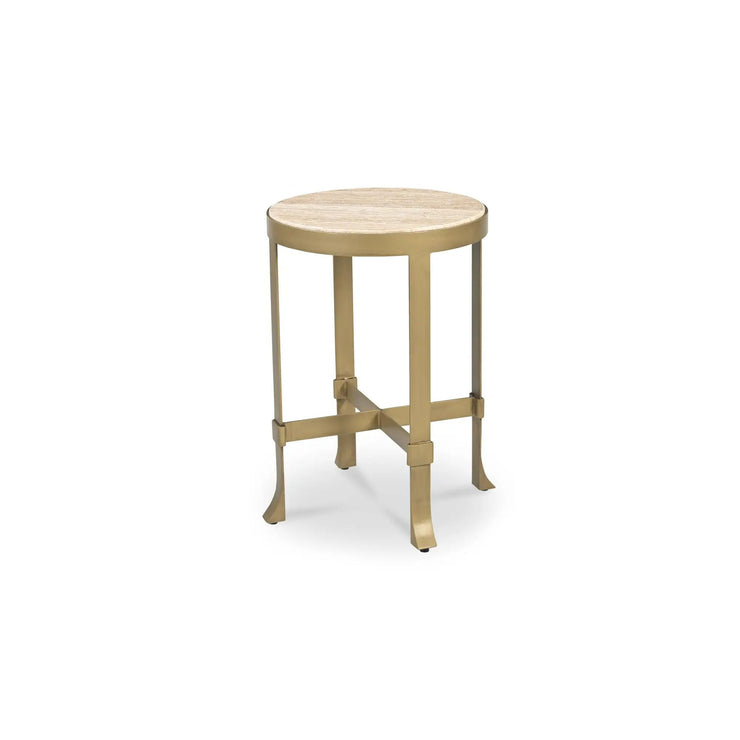 Moe's Home Collection Holli Travertine Side Table