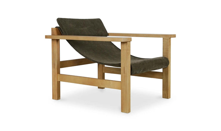 Moe's Home Collection Annex Cedar Green Lounge Chair