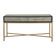 Moe’s Home Mako Grey Shagreen Console Table