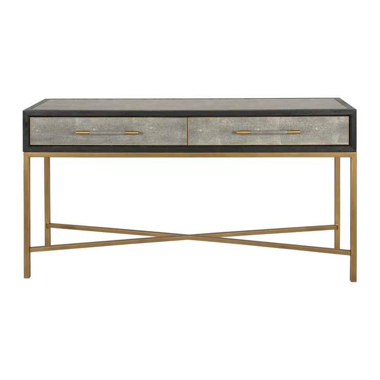 Moe’s Home Mako Grey Shagreen Console Table