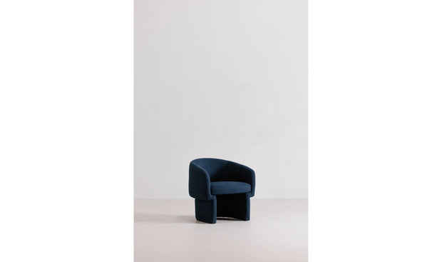 Moe's Home Collection Franco Dark Indigo Chair