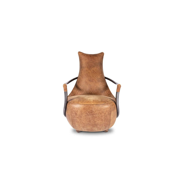 Moe's Home Collection Carlisle Leather Club Chair