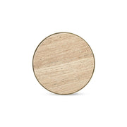 Moe's Home Collection Holli Travertine Side Table