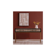Moe’s Home Mako Grey Shagreen Console Table
