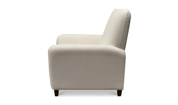 Moe's Home Collection Luna White Recliner Chair