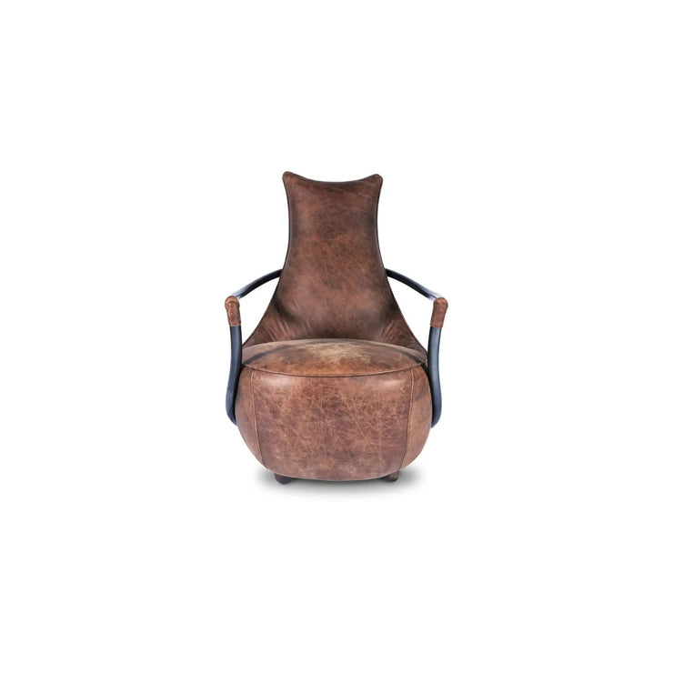 Moe's Home Collection Carlisle Leather Club Chair